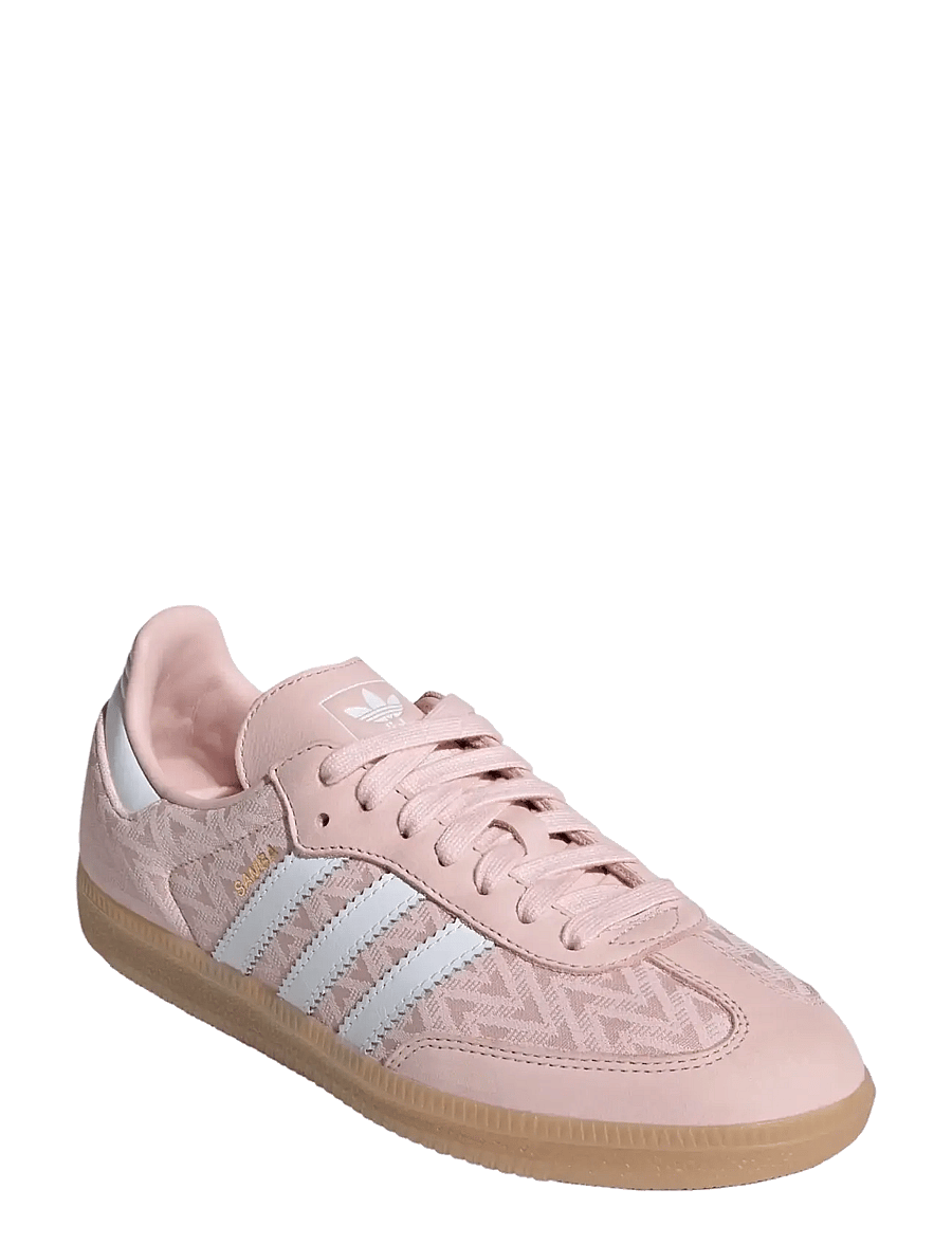 adidas Originals - SAMBA OG W - lave sneakers - sanpin/ftwwht/goldmt - 0