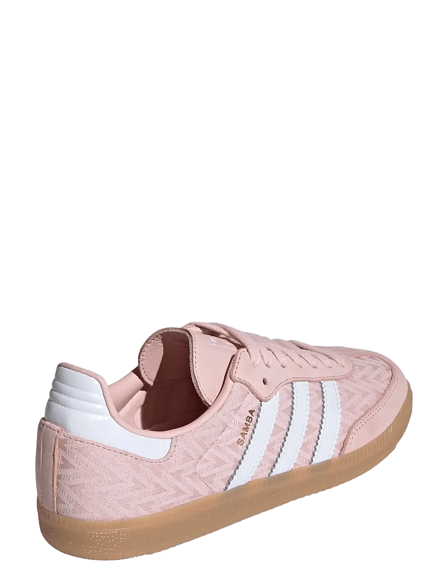 adidas Originals - SAMBA OG W - lave sneakers - sanpin/ftwwht/goldmt - 3