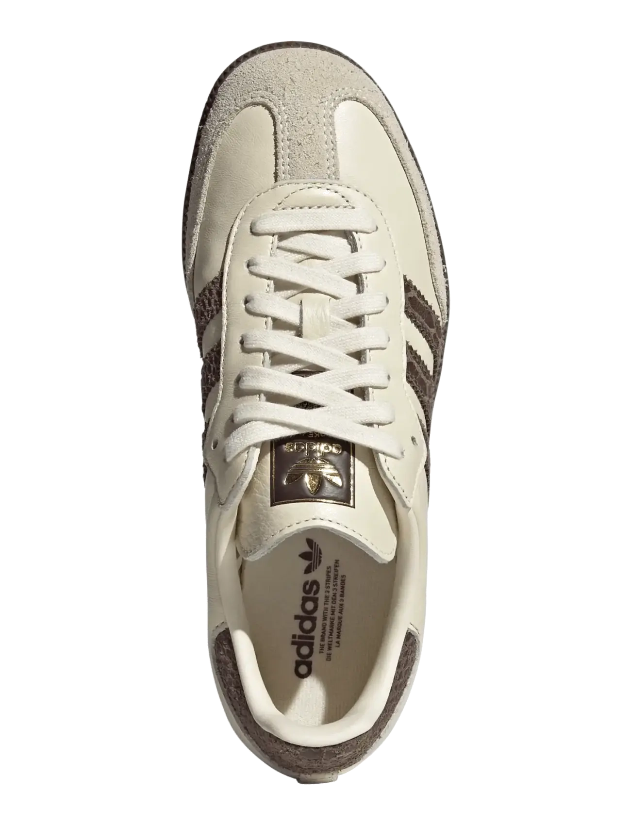 adidas Originals - SAMBA OG W - crewht/earstr/maroon - 4