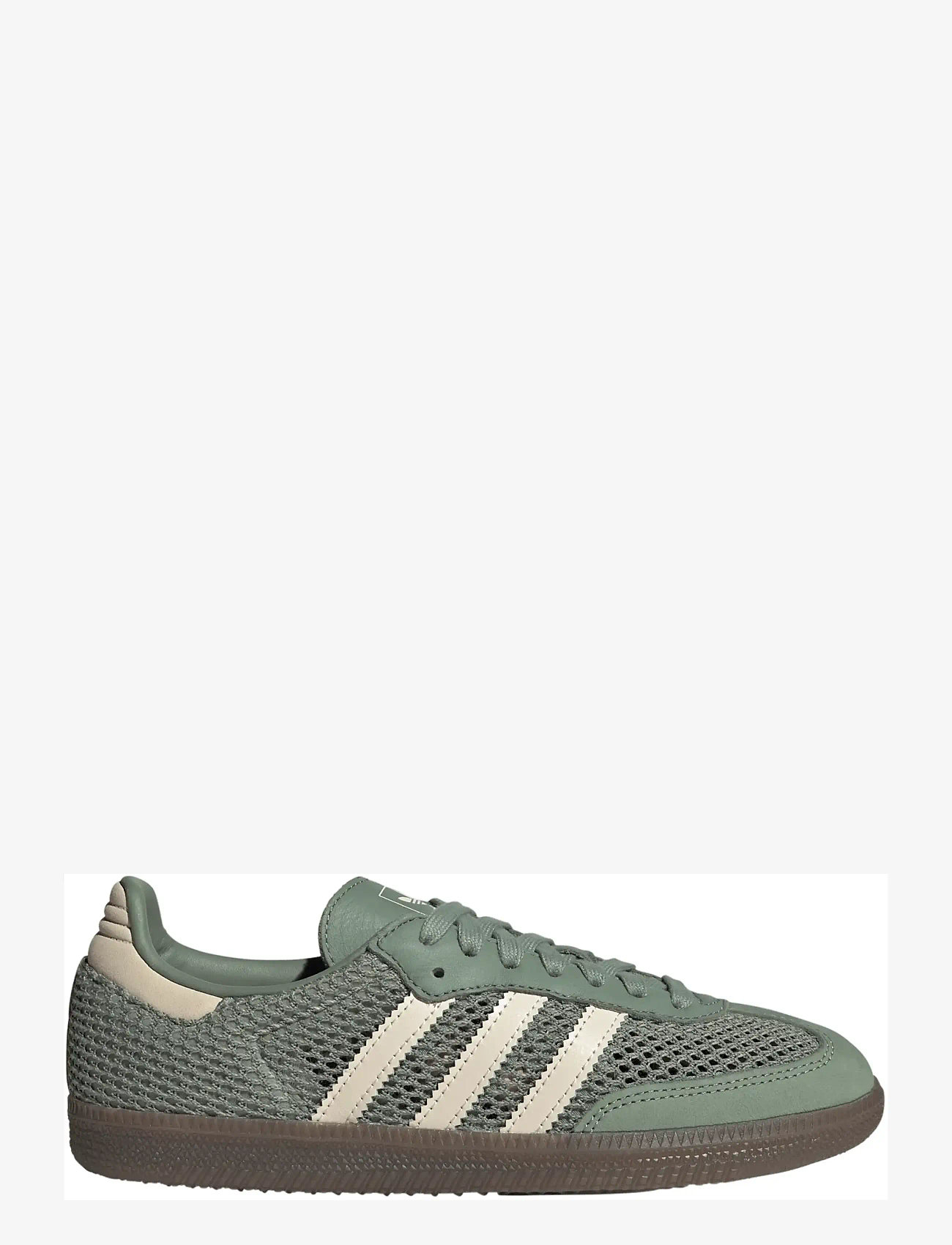 adidas Originals - SAMBA OG W - lave sneakers - silgrn/wonwhi/goldmt - 1