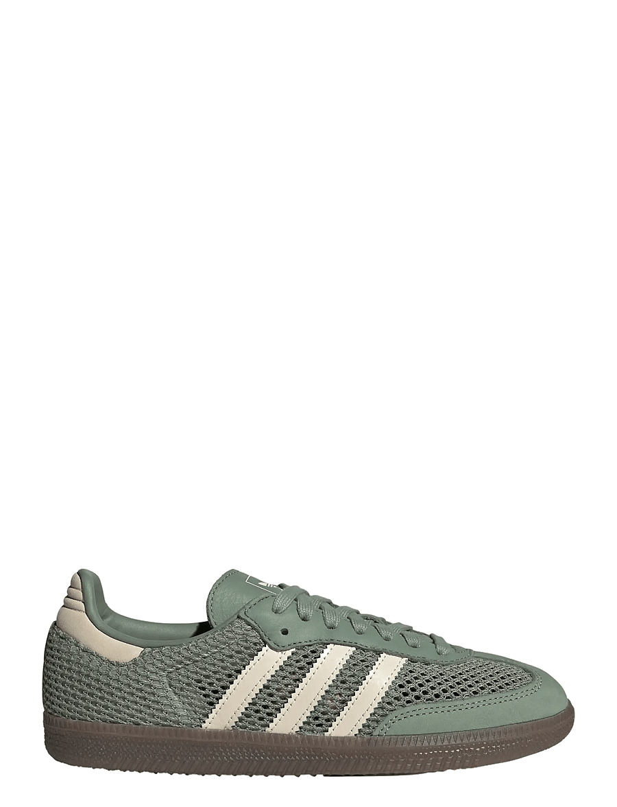 adidas Originals - SAMBA OG W - lave sneakers - silgrn/wonwhi/goldmt - 1