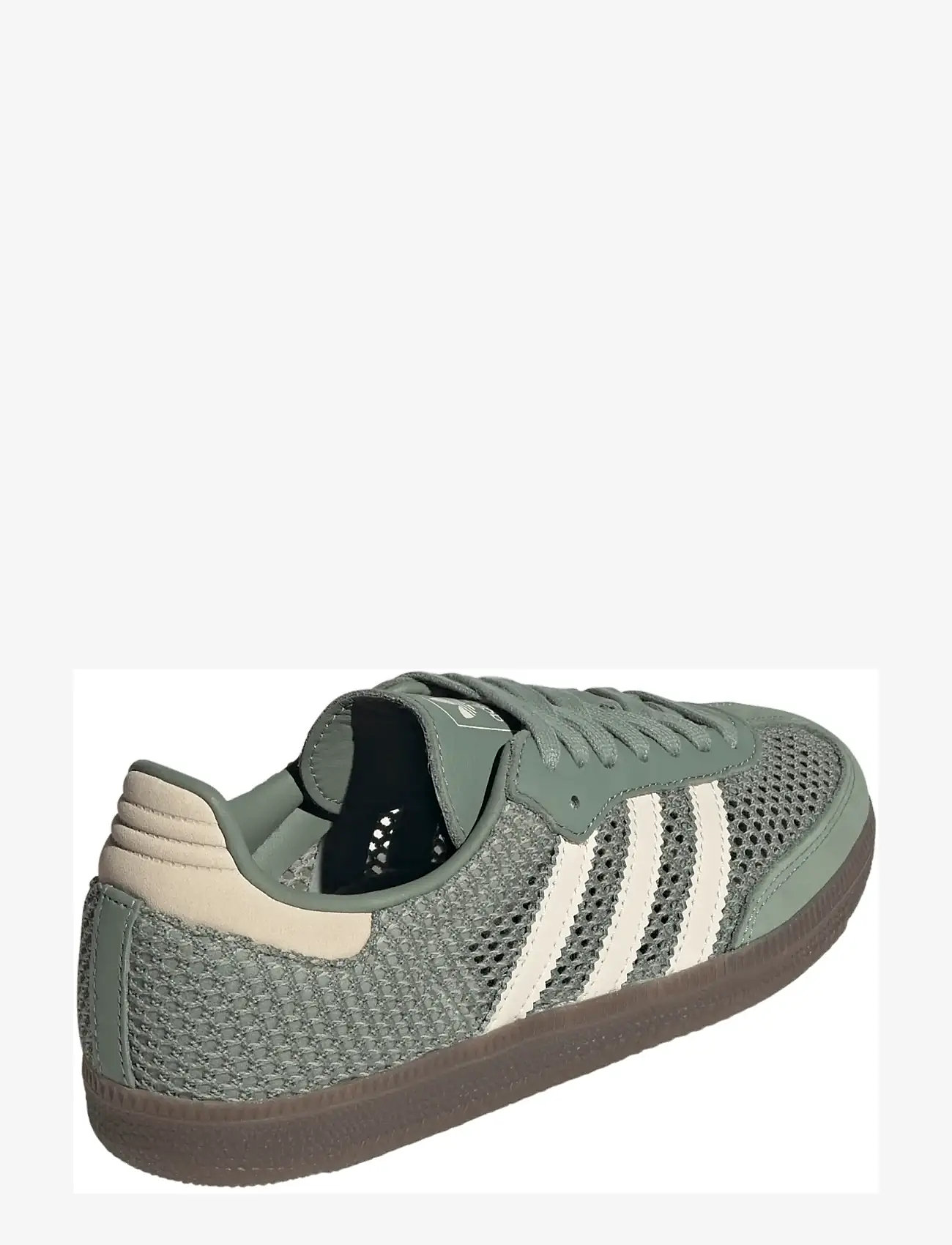 adidas Originals - SAMBA OG W - lave sneakers - silgrn/wonwhi/goldmt - 3