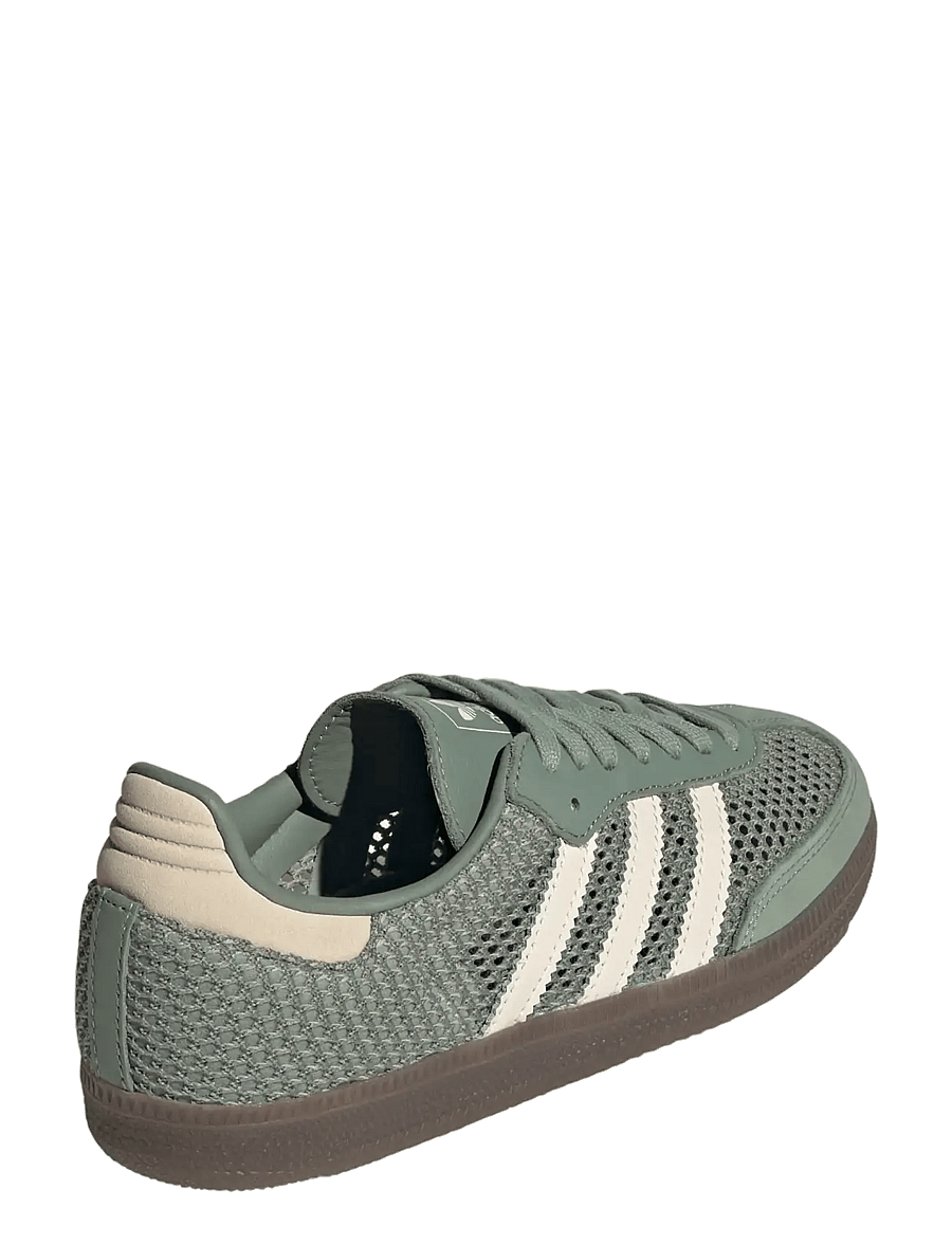 adidas Originals - SAMBA OG W - lave sneakers - silgrn/wonwhi/goldmt - 3