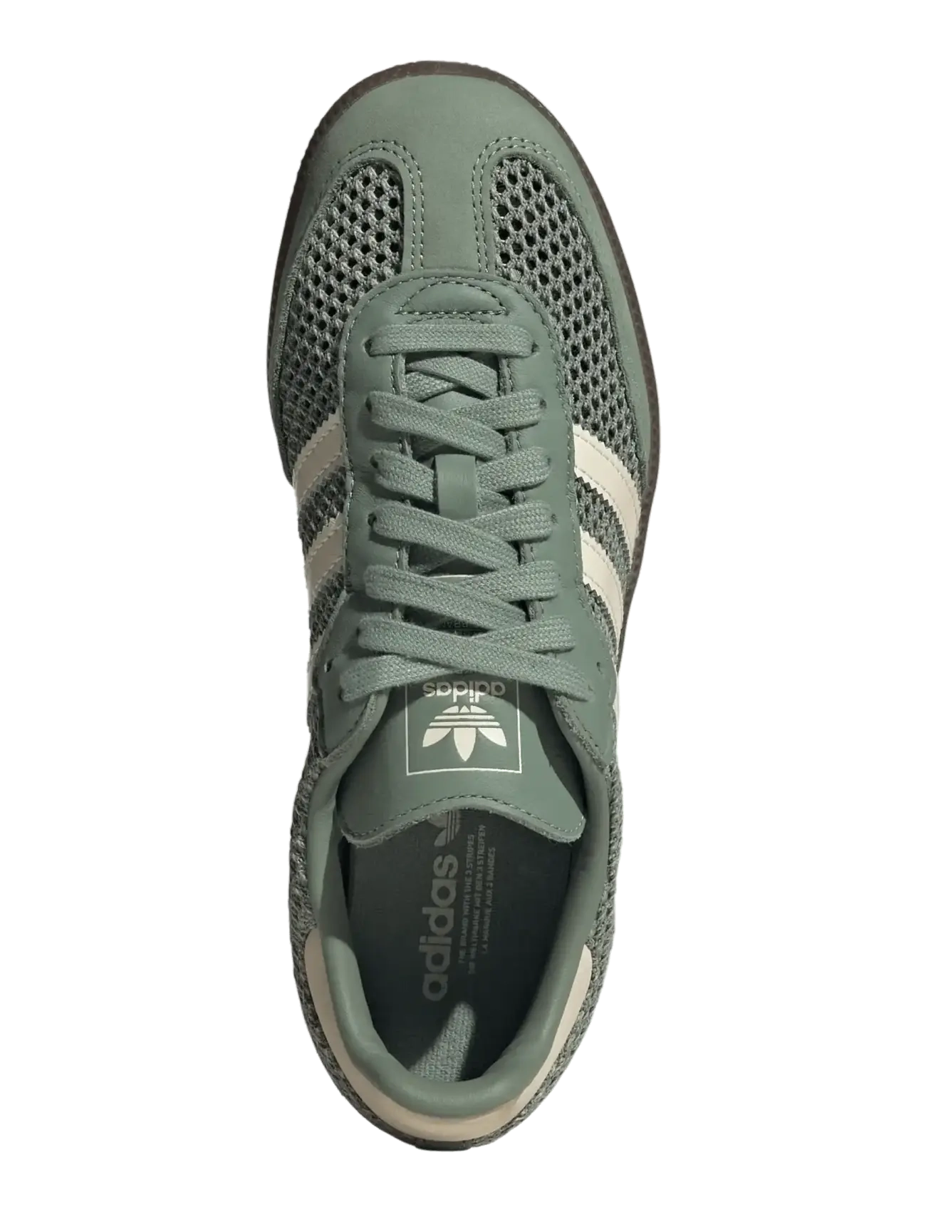 adidas Originals - SAMBA OG W - lave sneakers - silgrn/wonwhi/goldmt - 4