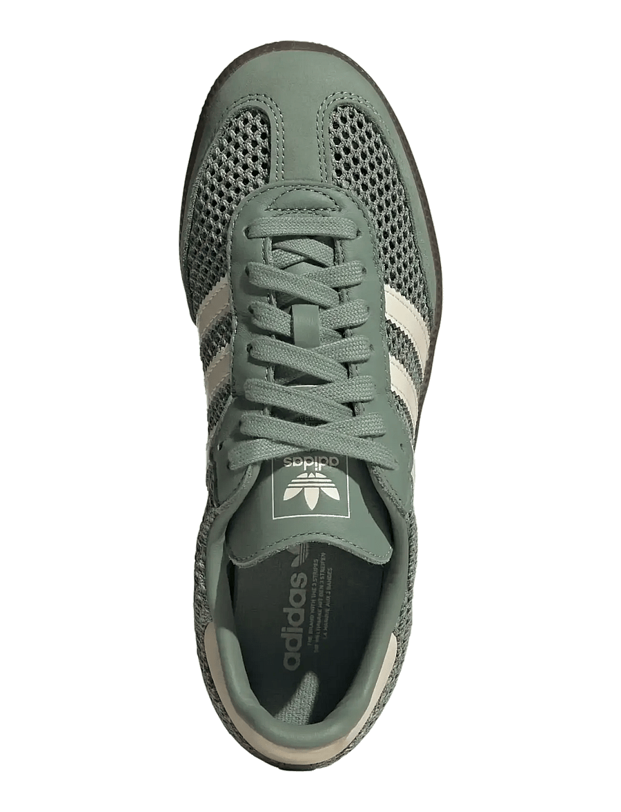 adidas Originals - SAMBA OG W - lave sneakers - silgrn/wonwhi/goldmt - 4