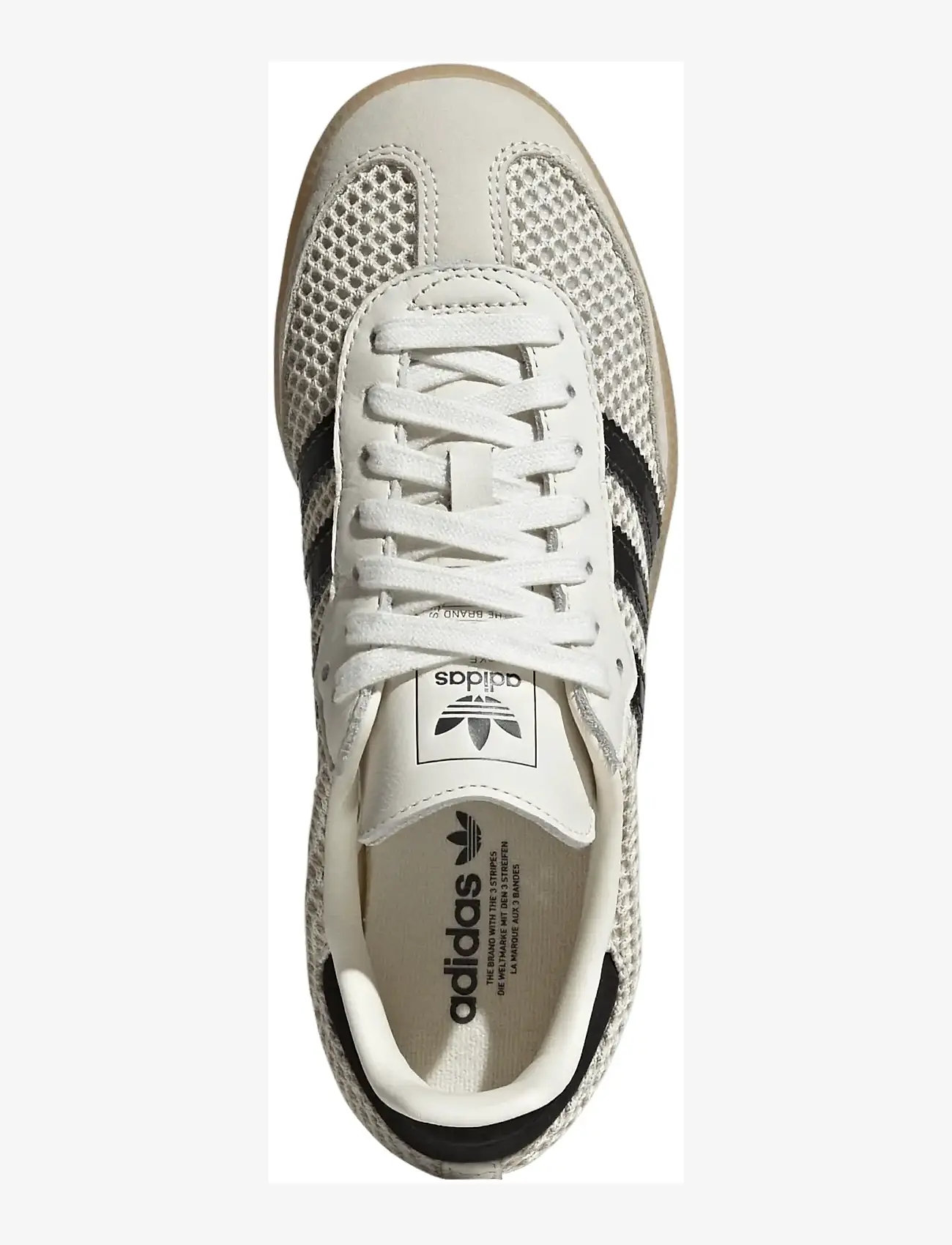 adidas Originals - SAMBA OG W - lave sneakers - owhite/carbon/goldmt - 4