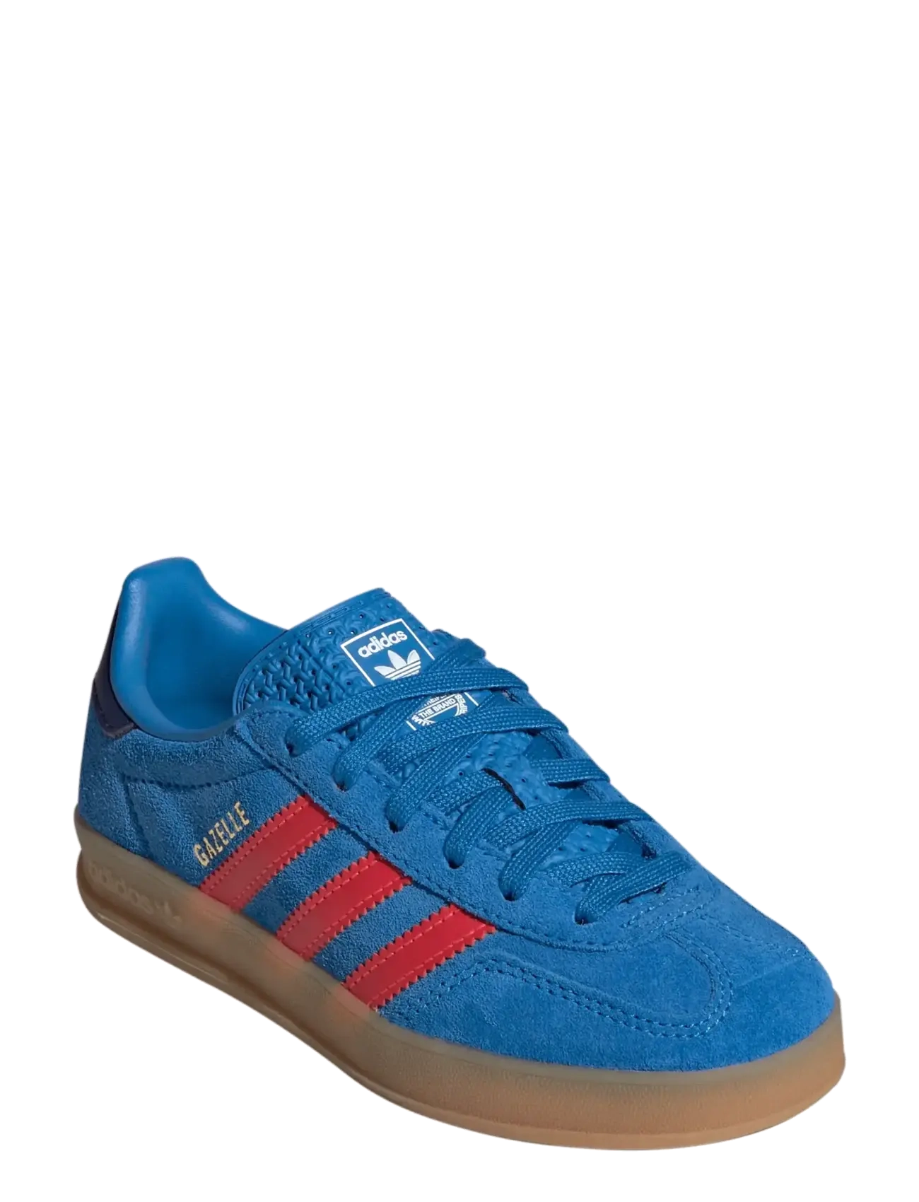 adidas Originals GAZELLE INDOOR C - Jalanõud - LURABL/LUCRED/GUM2 / blue