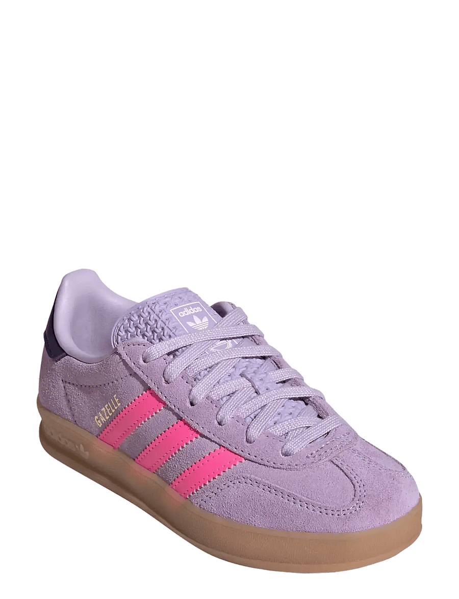 adidas Originals - GAZELLE INDOOR C - low-top sneakers - powplu/lucpnk/gum2 - 0