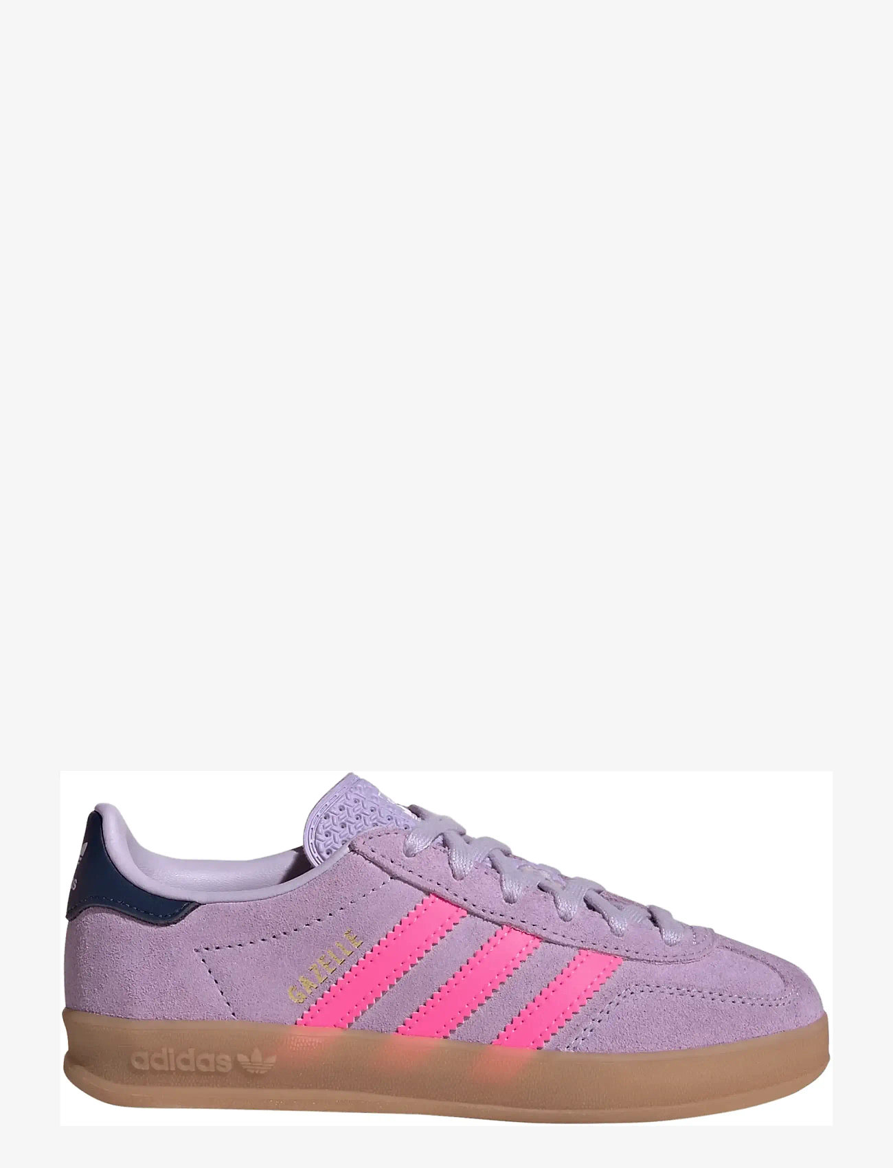 adidas Originals - GAZELLE INDOOR C - kõrge säärega tossud - powplu/lucpnk/gum2 - 1