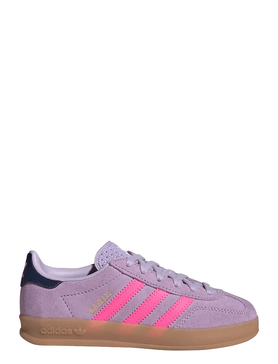 adidas Originals - GAZELLE INDOOR C - low-top sneakers - powplu/lucpnk/gum2 - 1