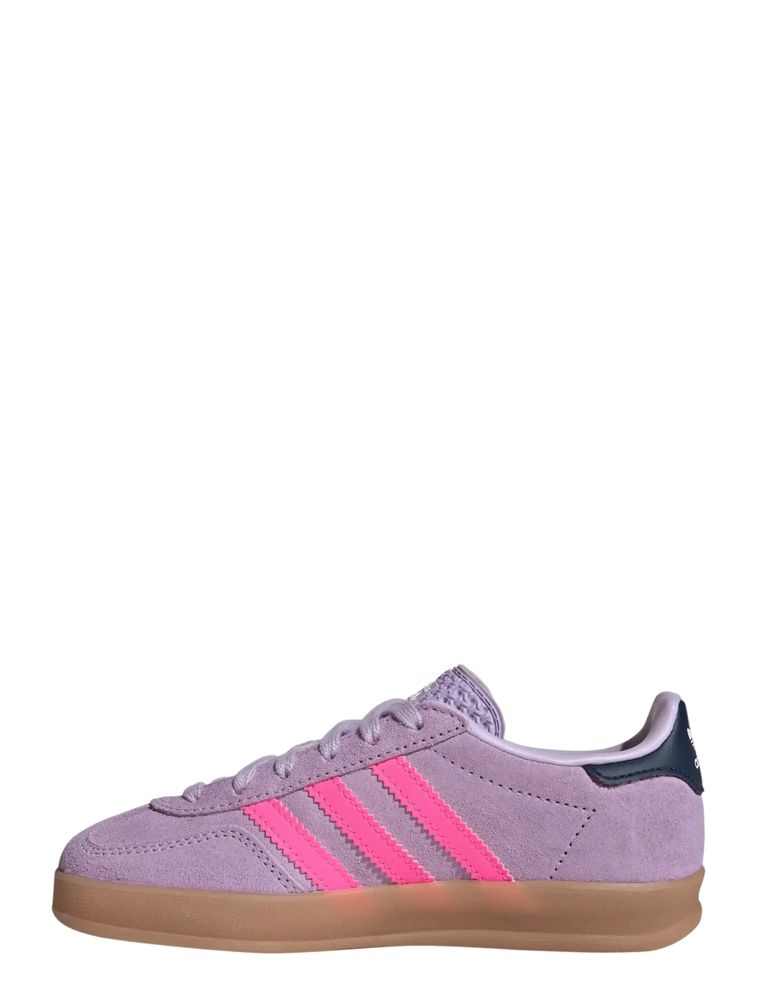 adidas Originals - GAZELLE INDOOR C - kõrge säärega tossud - powplu/lucpnk/gum2 - 2