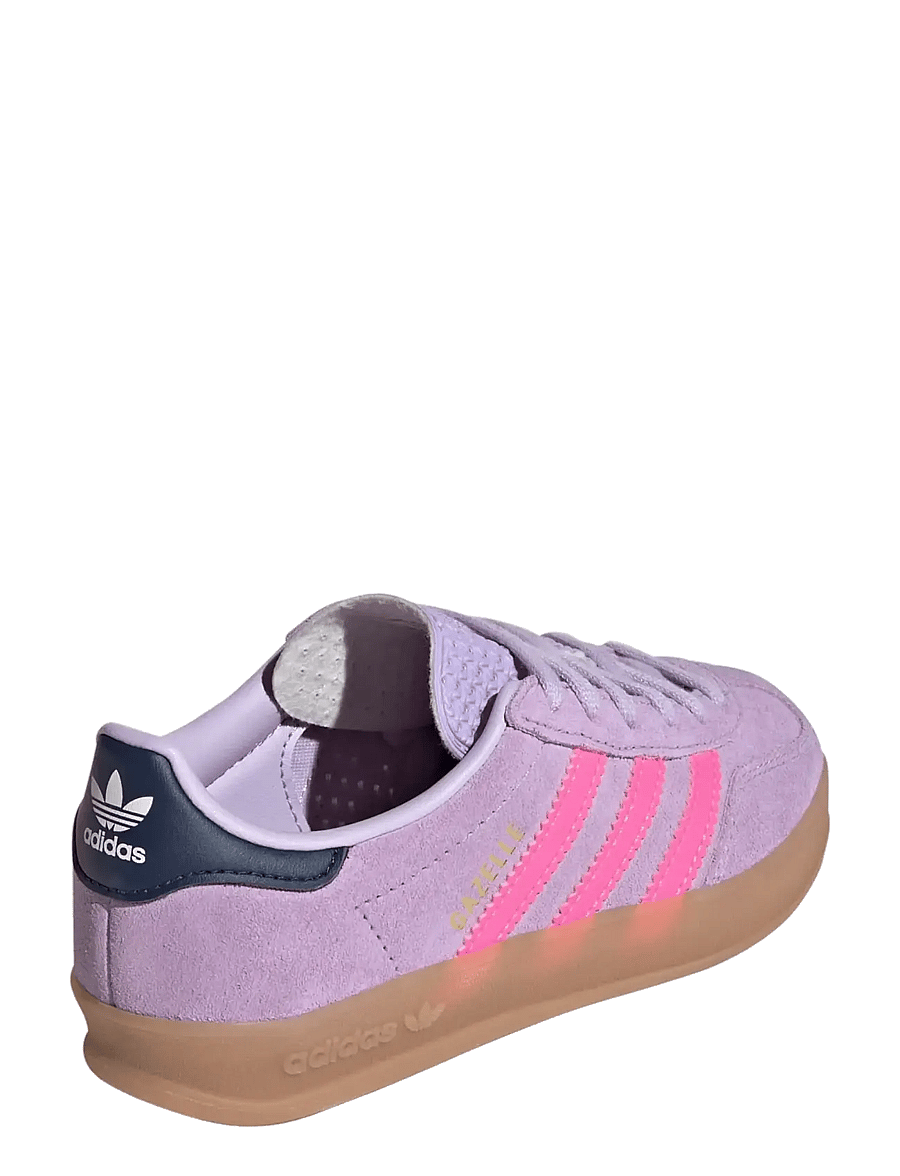 adidas Originals - GAZELLE INDOOR C - low-top sneakers - powplu/lucpnk/gum2 - 3