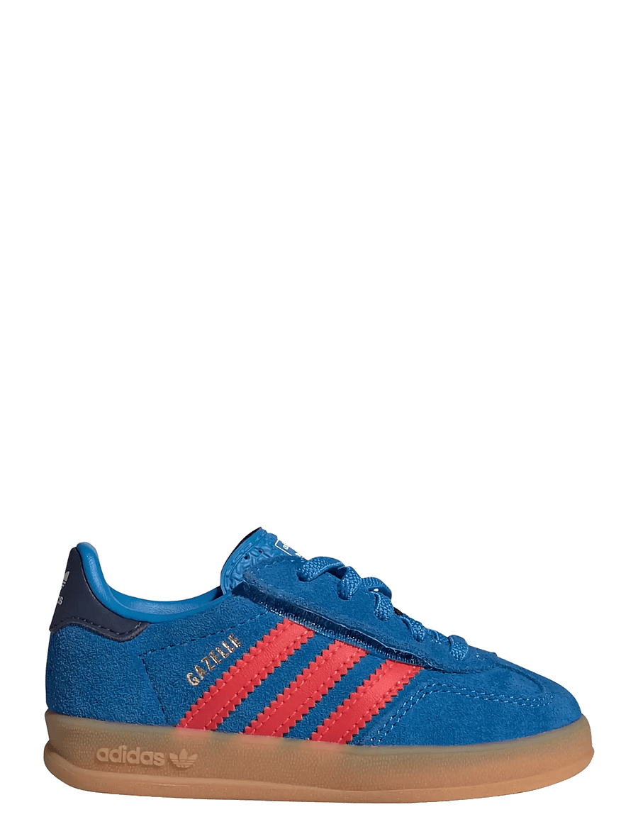 adidas Originals - GAZELLE INDOOR CF EL I - low-top sneakers - lurabl/lucred/gum2 - 1
