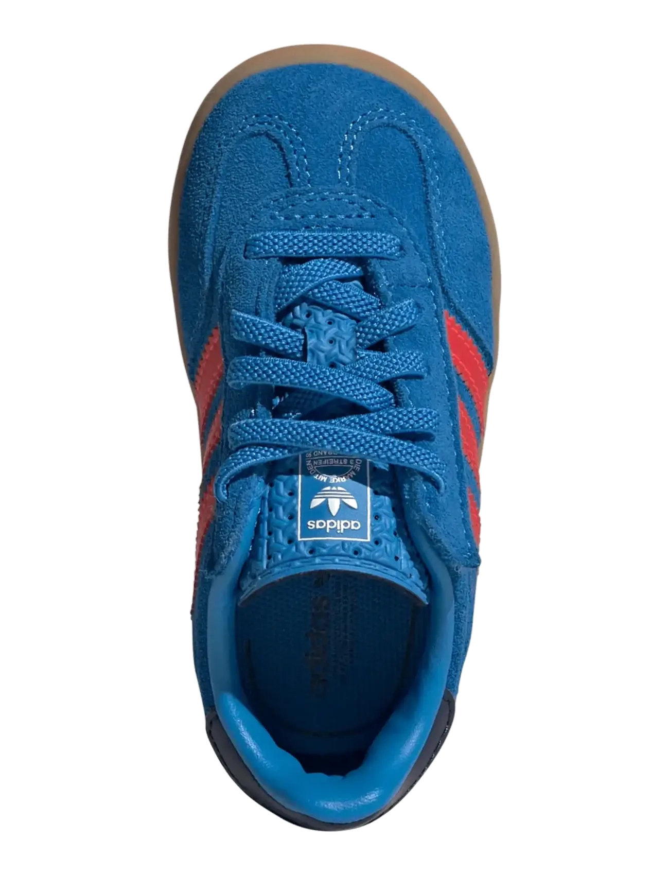 adidas Originals - GAZELLE INDOOR CF EL I - lave sneakers - lurabl/lucred/gum2 - 4