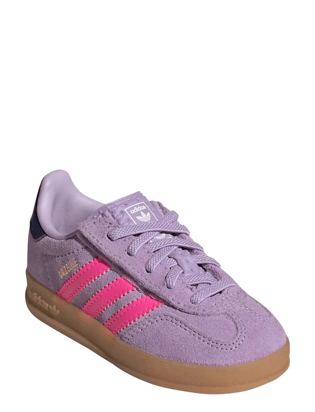adidas Originals GAZELLE INDOOR CF EL I - Sko - POWPLU/LUCPNK/GUM2 / purple