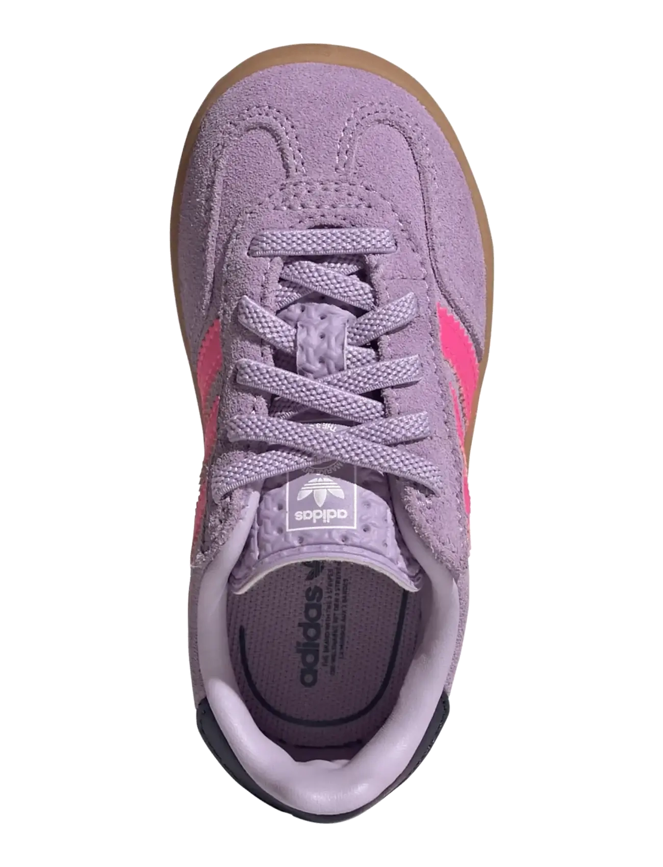 adidas Originals - GAZELLE INDOOR CF EL I - baskets basses - powplu/lucpnk/gum2 - 4