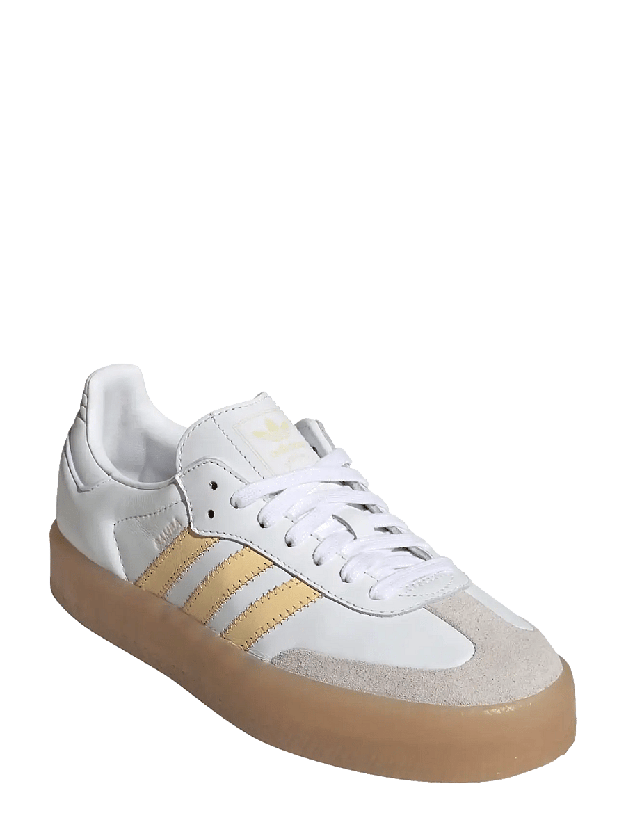 adidas Originals - SAMBAE W - niedrige sneakers - ftwwht/orgtin/seicta - 0