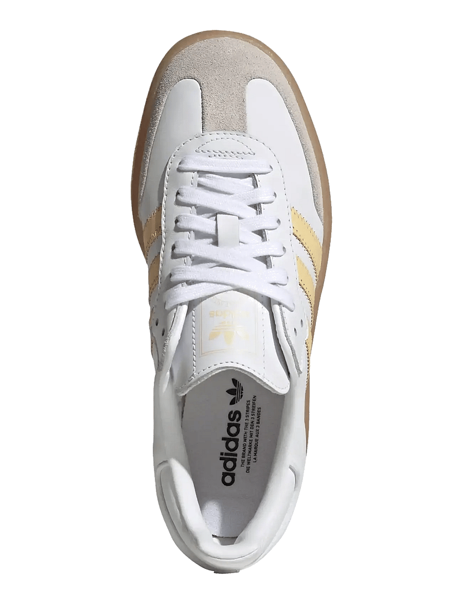 adidas Originals - SAMBAE W - niedrige sneakers - ftwwht/orgtin/seicta - 4