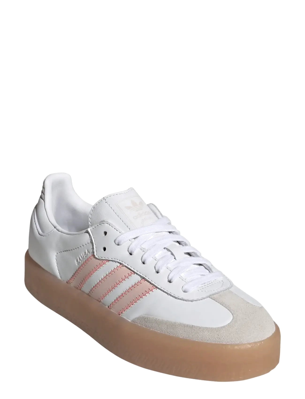 adidas Originals SAMBAE W - Schuhe - FTWWHT/SANPIN/SEFLRE / white