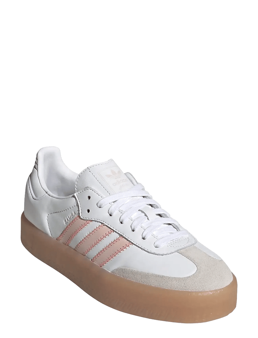 adidas Originals - SAMBAE W - baskets basses - ftwwht/sanpin/seflre - 0