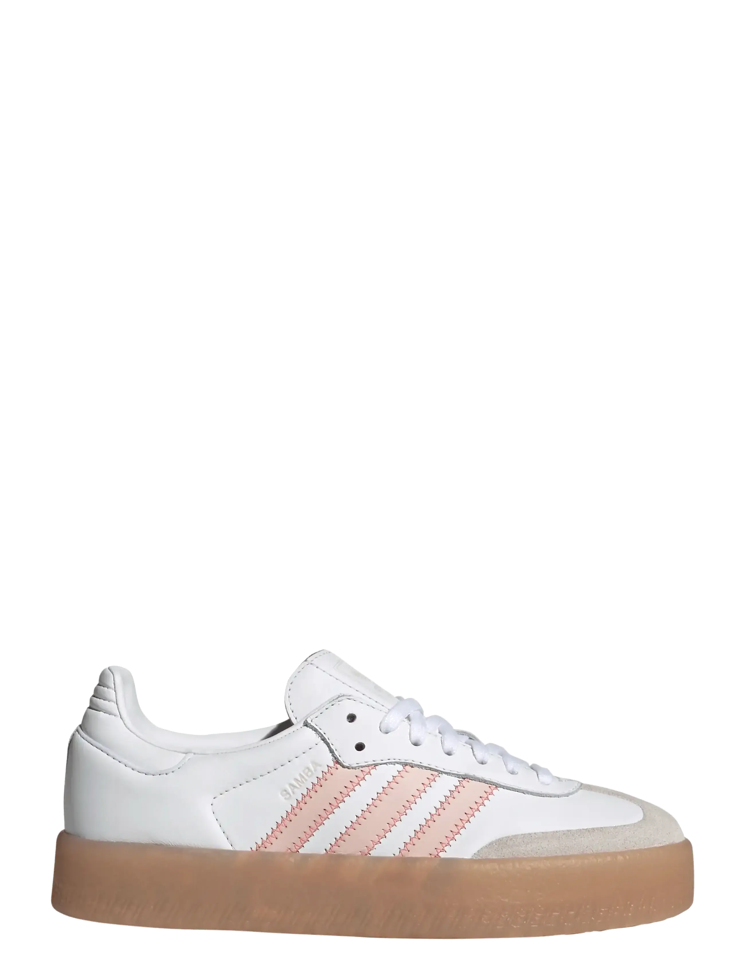 adidas Originals - SAMBAE W - baskets basses - ftwwht/sanpin/seflre - 1