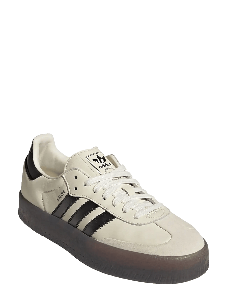 adidas Originals - SAMBAE W - niedrige sneakers - crewht/cblack/gum5 - 0
