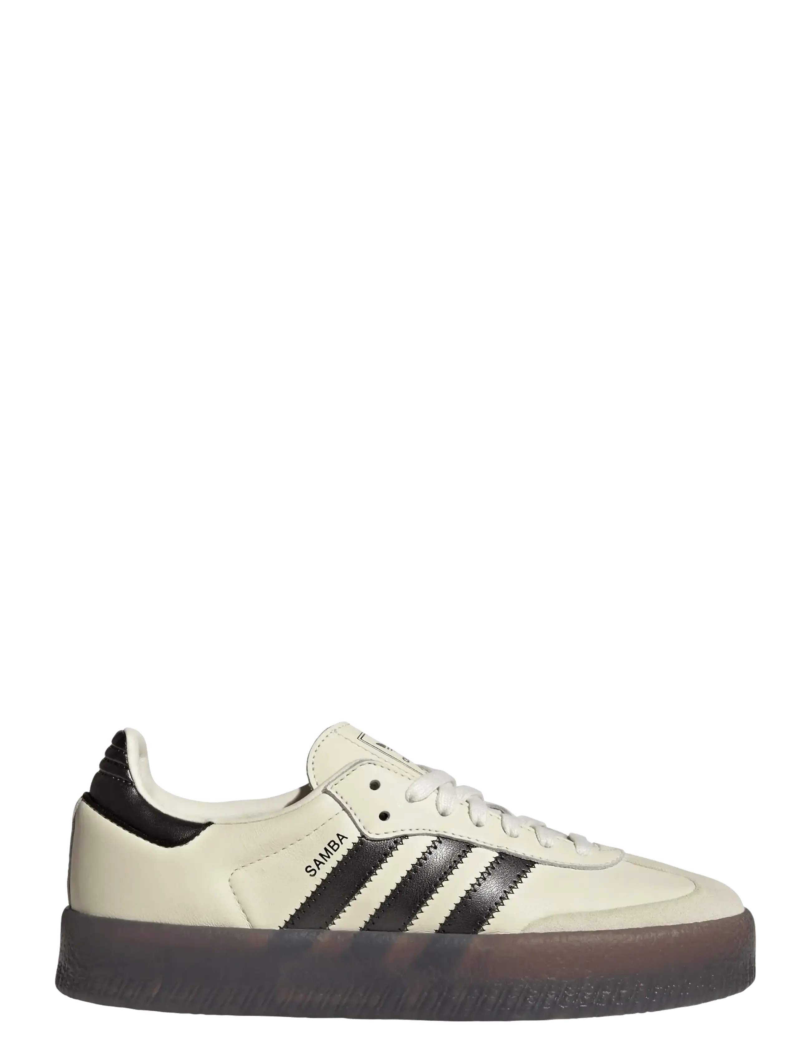 adidas Originals - SAMBAE W - lave sneakers - crewht/cblack/gum5 - 1