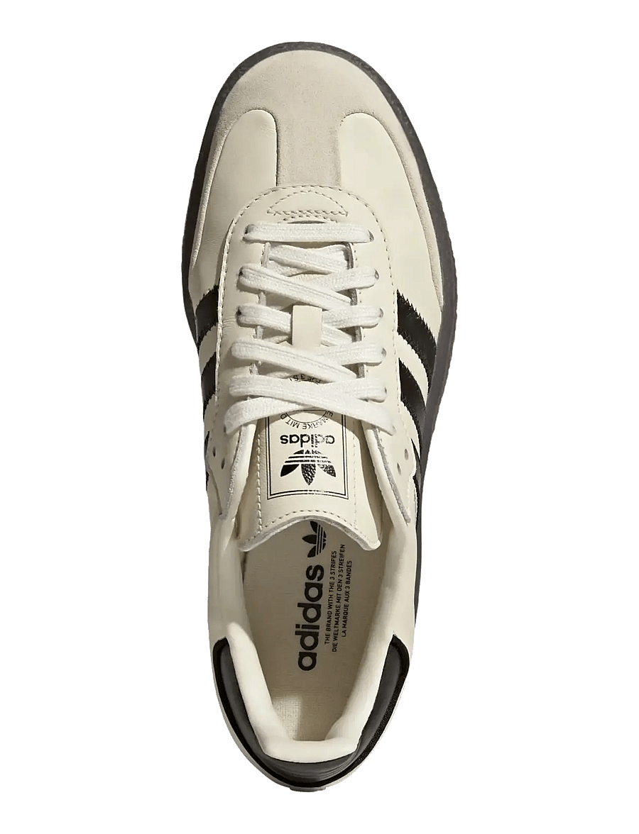 adidas Originals - SAMBAE W - niedrige sneakers - crewht/cblack/gum5 - 4