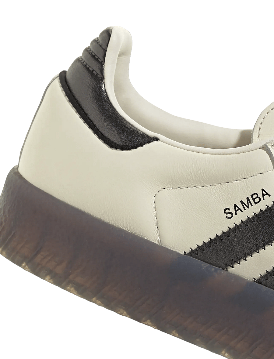 adidas Originals - SAMBAE W - niedrige sneakers - crewht/cblack/gum5 - 5