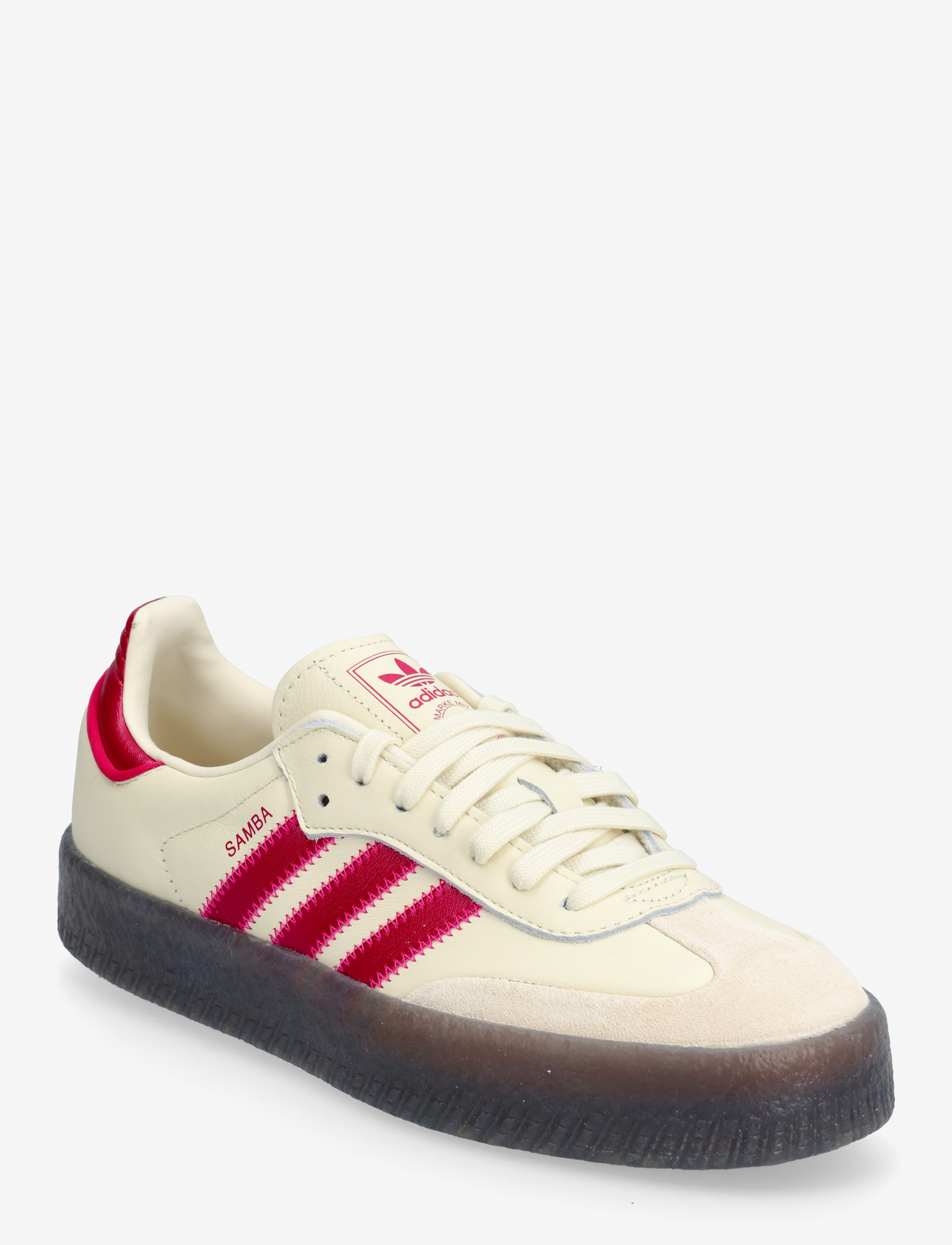 adidas Originals - SAMBAE W - låga sneakers - crewht/shopnk/shopnk - 0