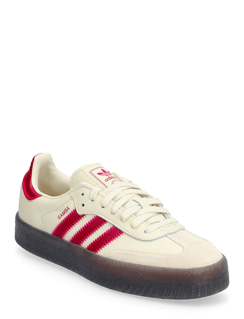 adidas Originals - SAMBAE W - låga sneakers - crewht/shopnk/shopnk - 0