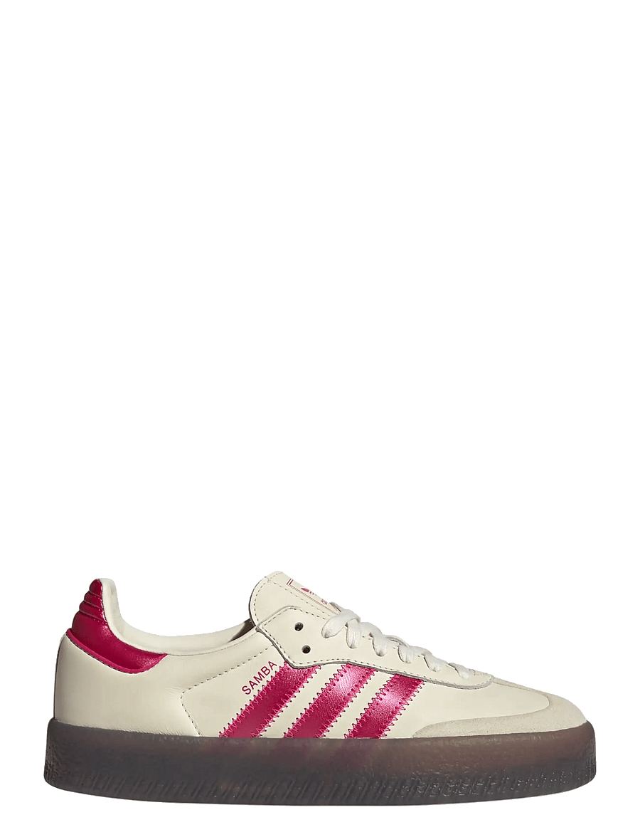 adidas Originals - SAMBAE W - niedrige sneakers - crewht/shopnk/shopnk - 1