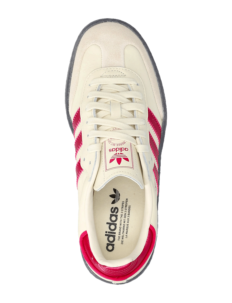 adidas Originals - SAMBAE W - låga sneakers - crewht/shopnk/shopnk - 3