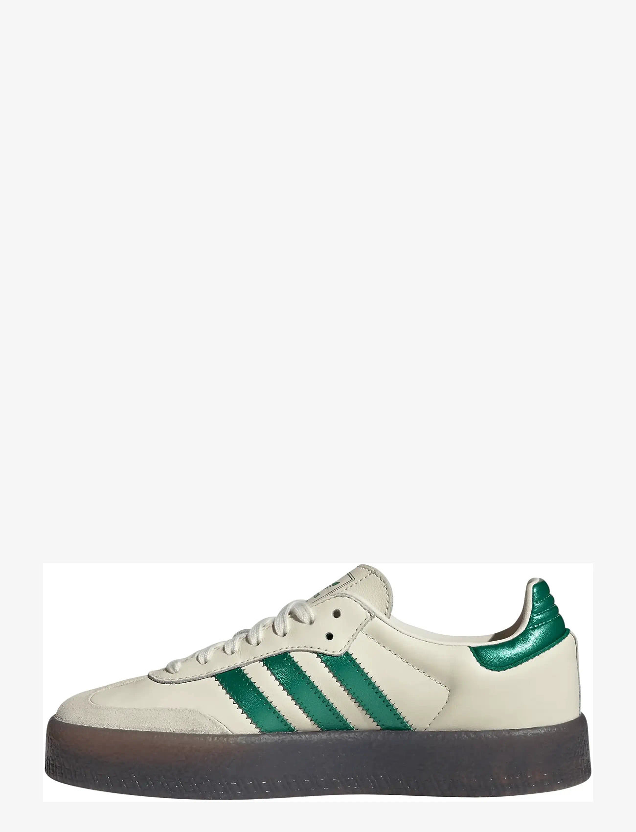 adidas Originals - SAMBAE W - lave sneakers - crewht/bgreen/cgreen - 2