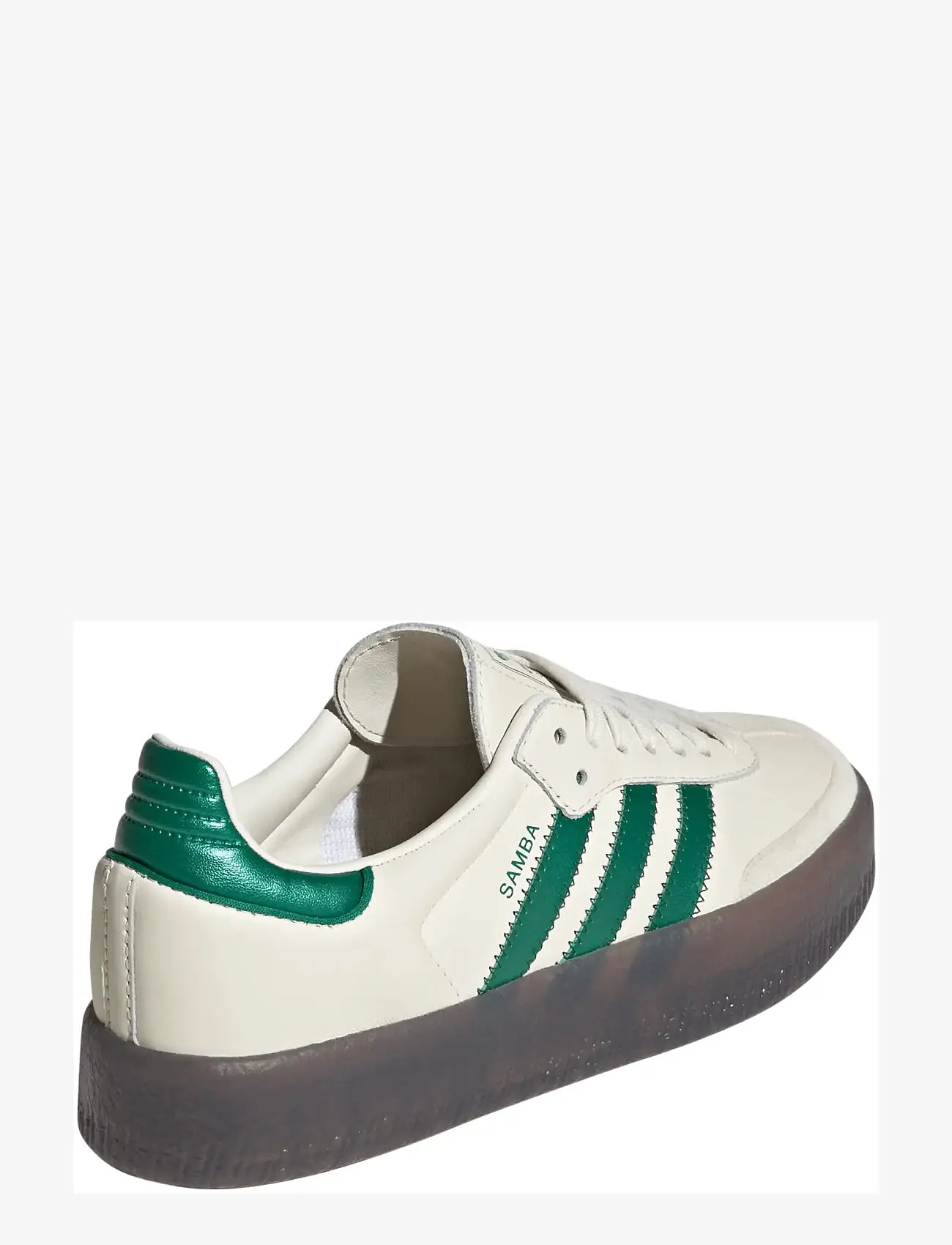 adidas Originals - SAMBAE W - lave sneakers - crewht/bgreen/cgreen - 3