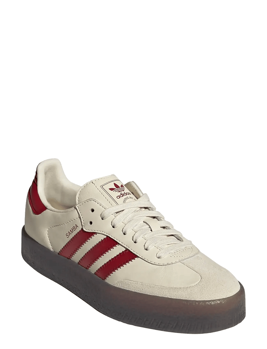 adidas Originals - SAMBAE W - lave sneakers - crewht/tmvire/shared - 0