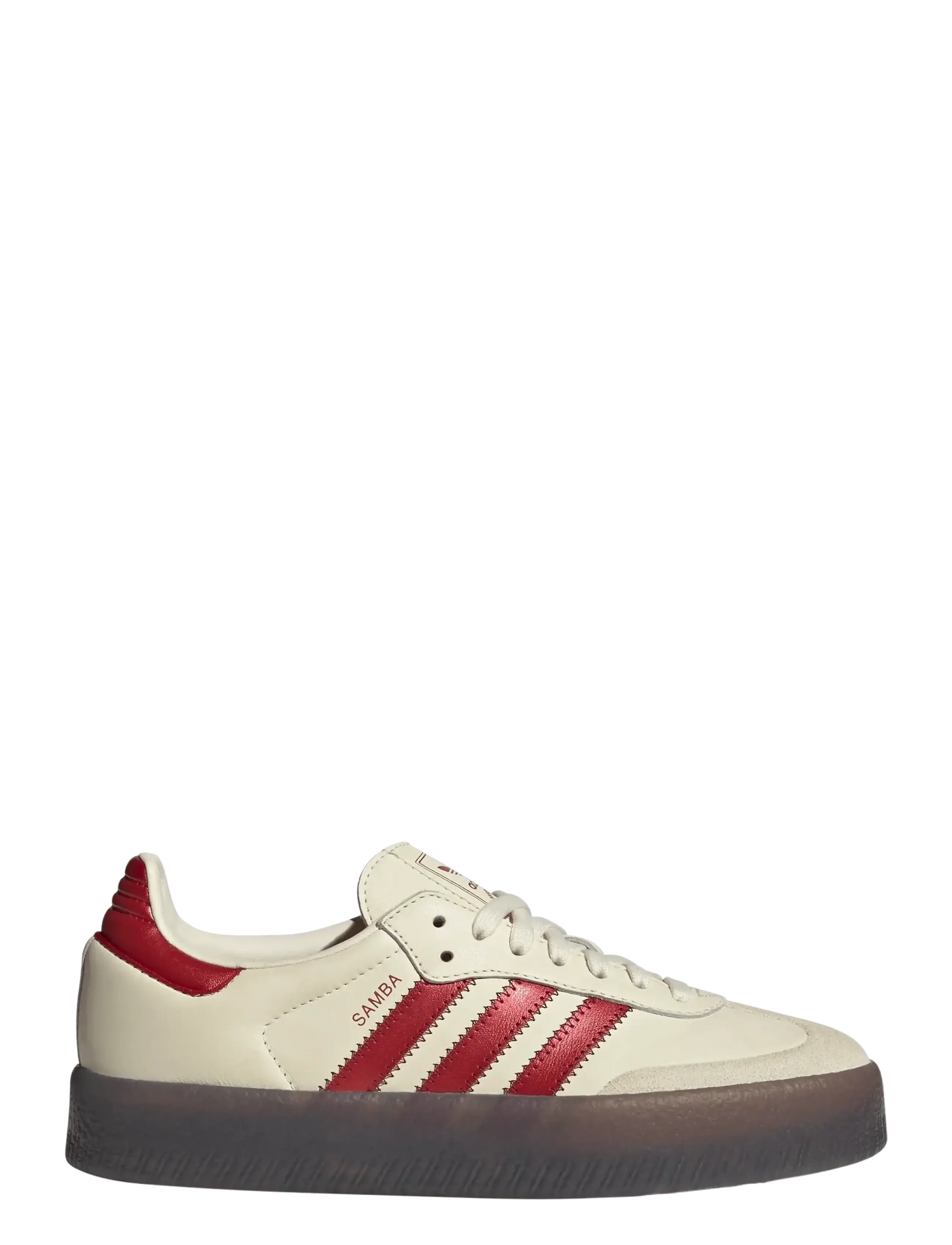 adidas Originals - SAMBAE W - lave sneakers - crewht/tmvire/shared - 1