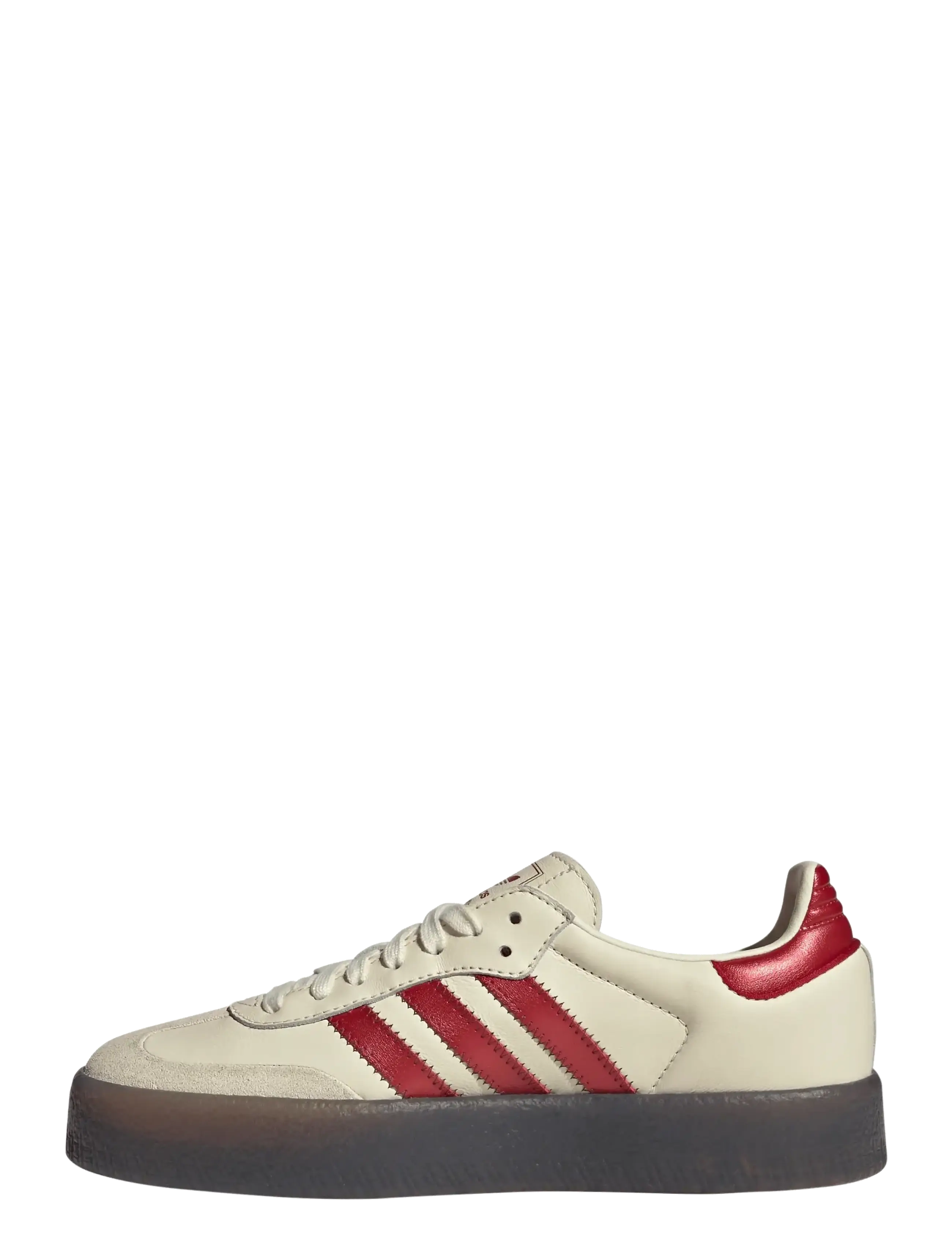 adidas Originals - SAMBAE W - lave sneakers - crewht/tmvire/shared - 2