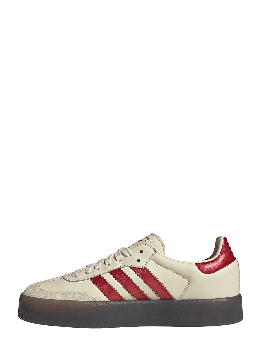 adidas Originals - SAMBAE W - lave sneakers - crewht/tmvire/shared - 2