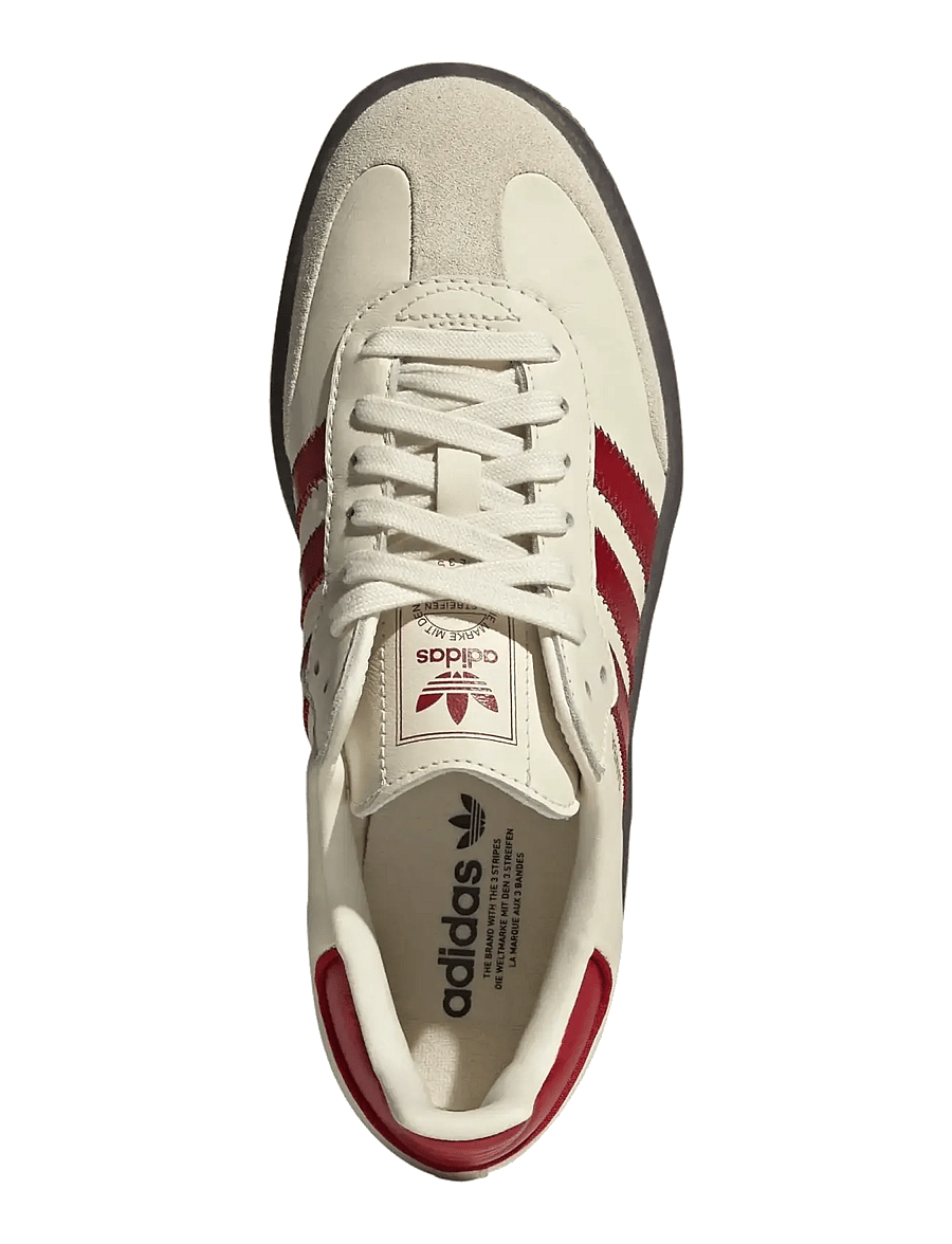 adidas Originals - SAMBAE W - lave sneakers - crewht/tmvire/shared - 4