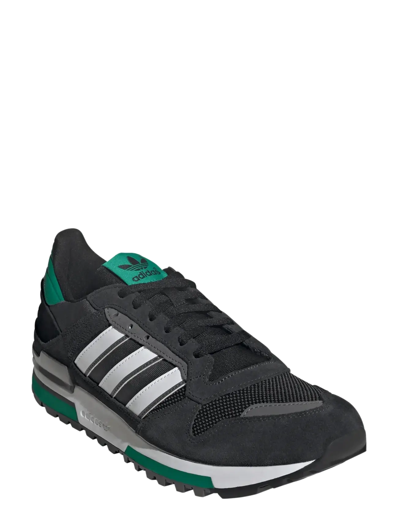 adidas Originals ZX 600 - Schuhe - CARBON/FTWWHT/BGREEN / black