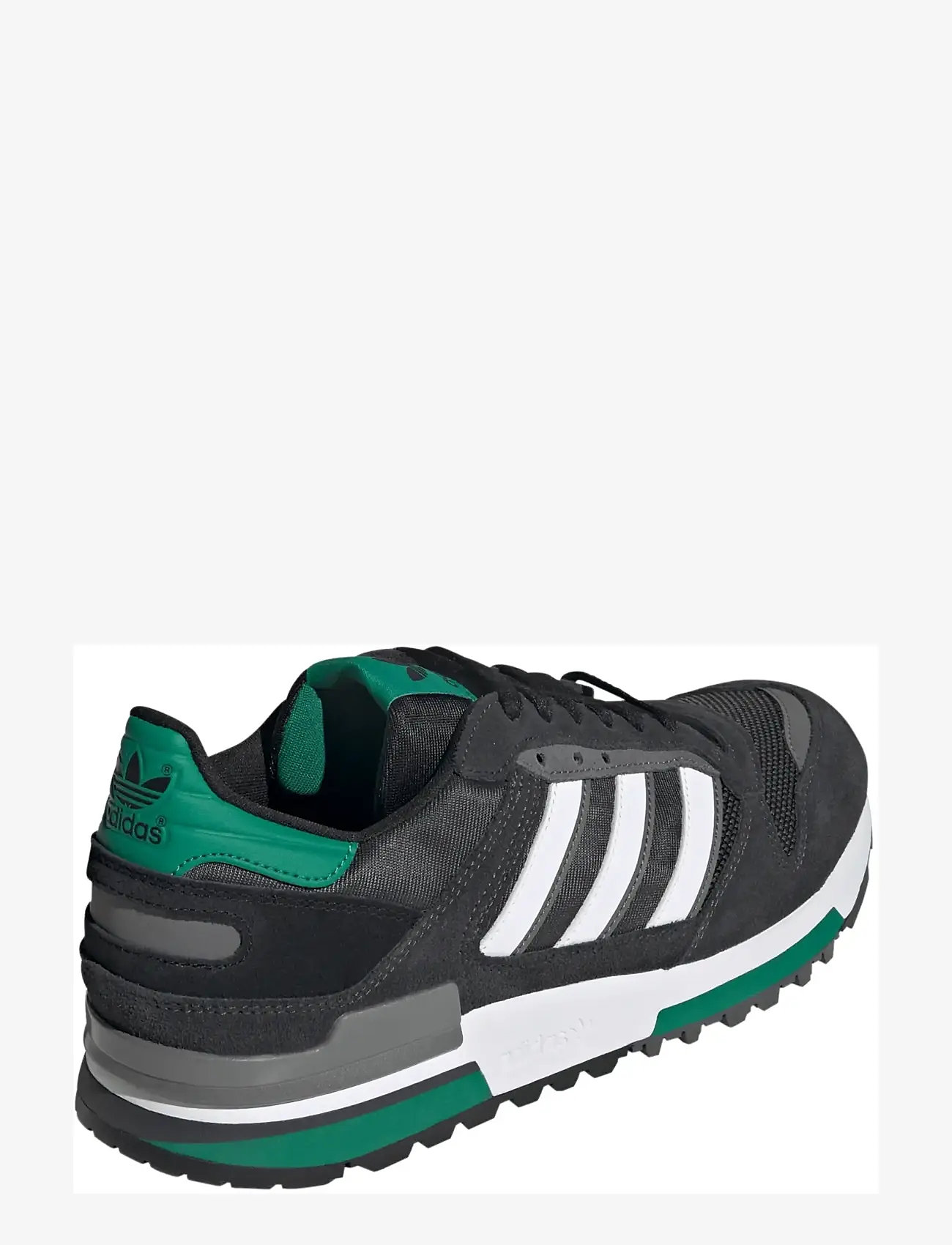 adidas Originals - ZX 600 - låga sneakers - carbon/ftwwht/bgreen - 3