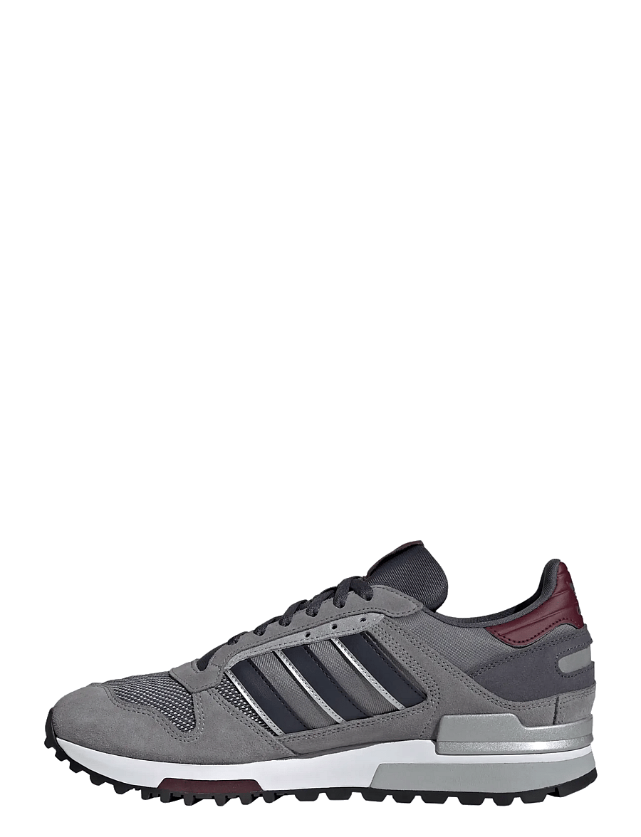 adidas Originals - ZX 600 - niedriger schnitt - grey/legink/maroon - 2