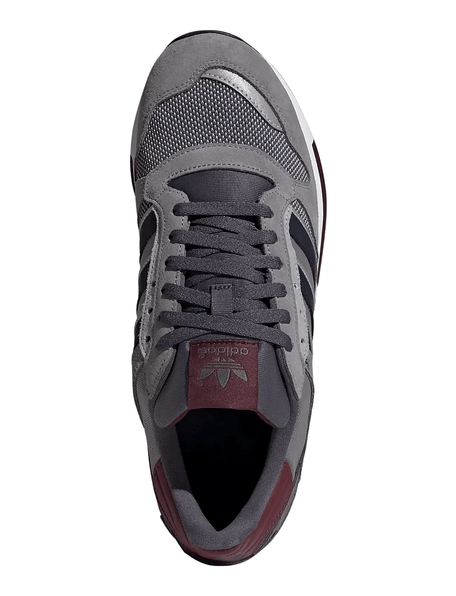 adidas Originals - ZX 600 - niedriger schnitt - grey/legink/maroon - 4