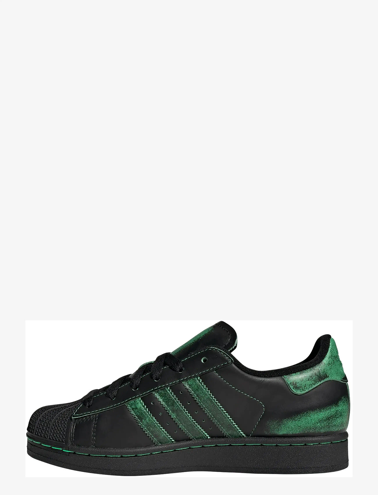 adidas Originals - SUPERSTAR II W - low top sneakers - cblack/cblack/sescgr - 2