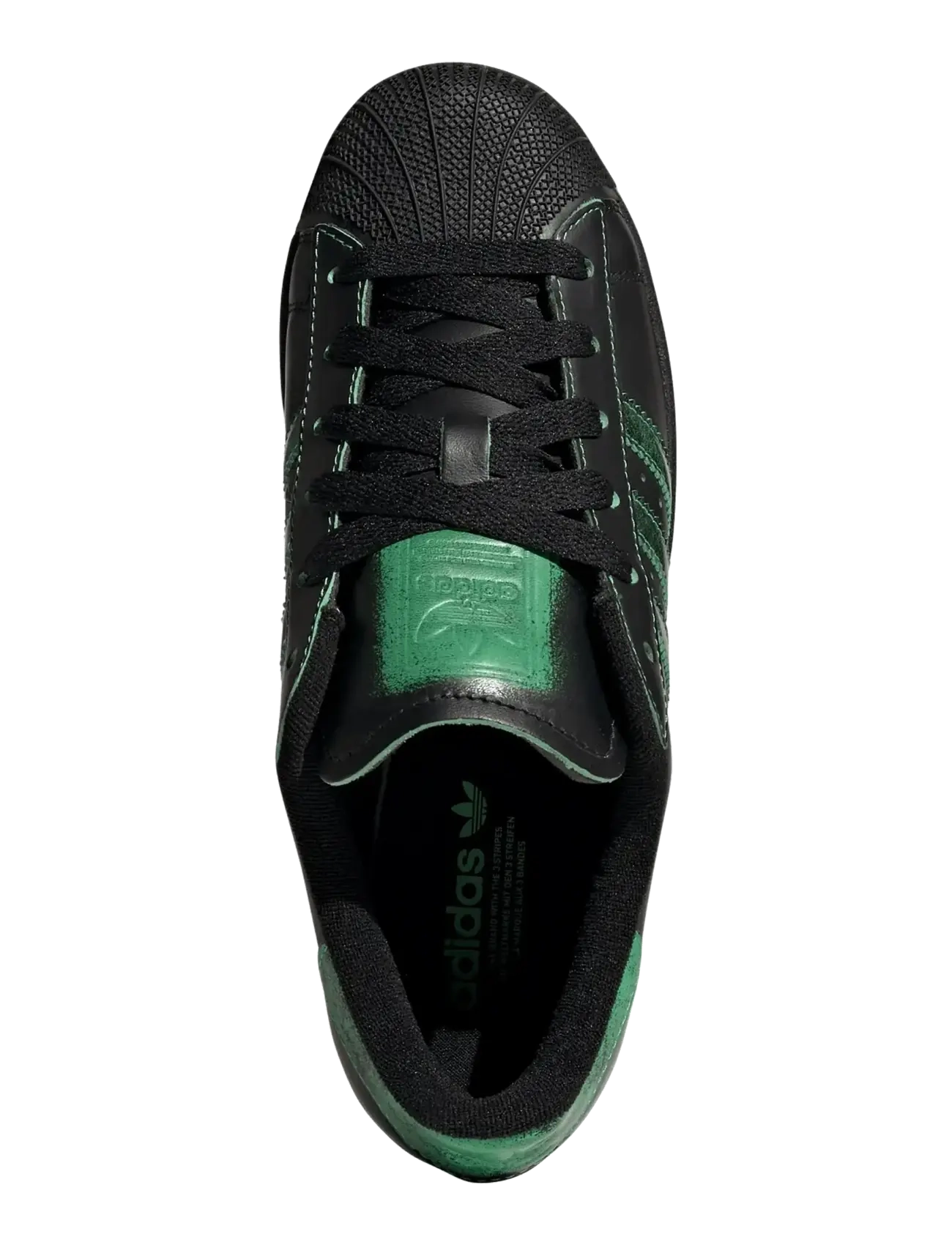 adidas Originals - SUPERSTAR II W - niedrige sneakers - cblack/cblack/sescgr - 4