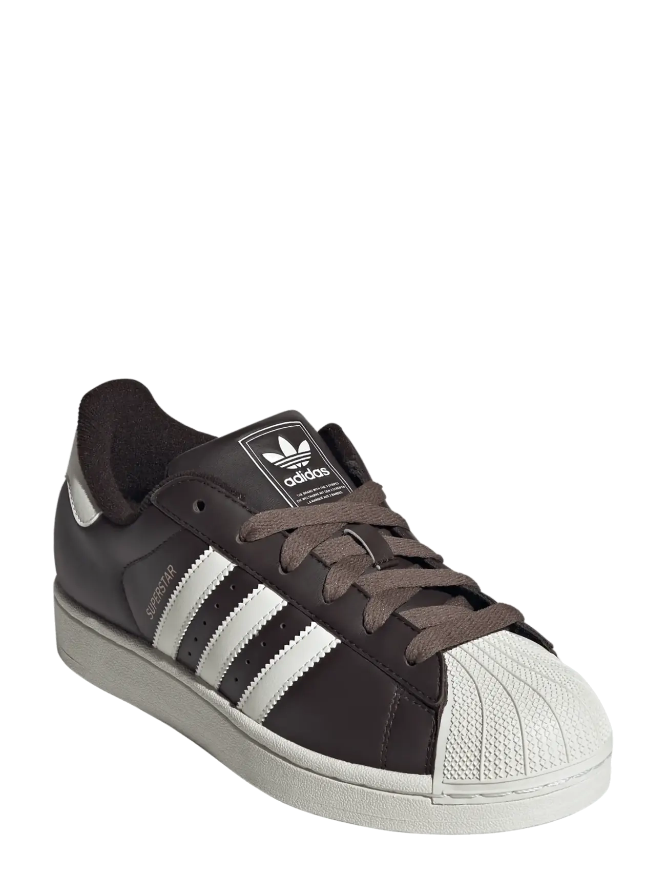 adidas Originals SUPERSTAR II W - Kluba Dienas - AUCO/OWHITE/EARSTR / brown