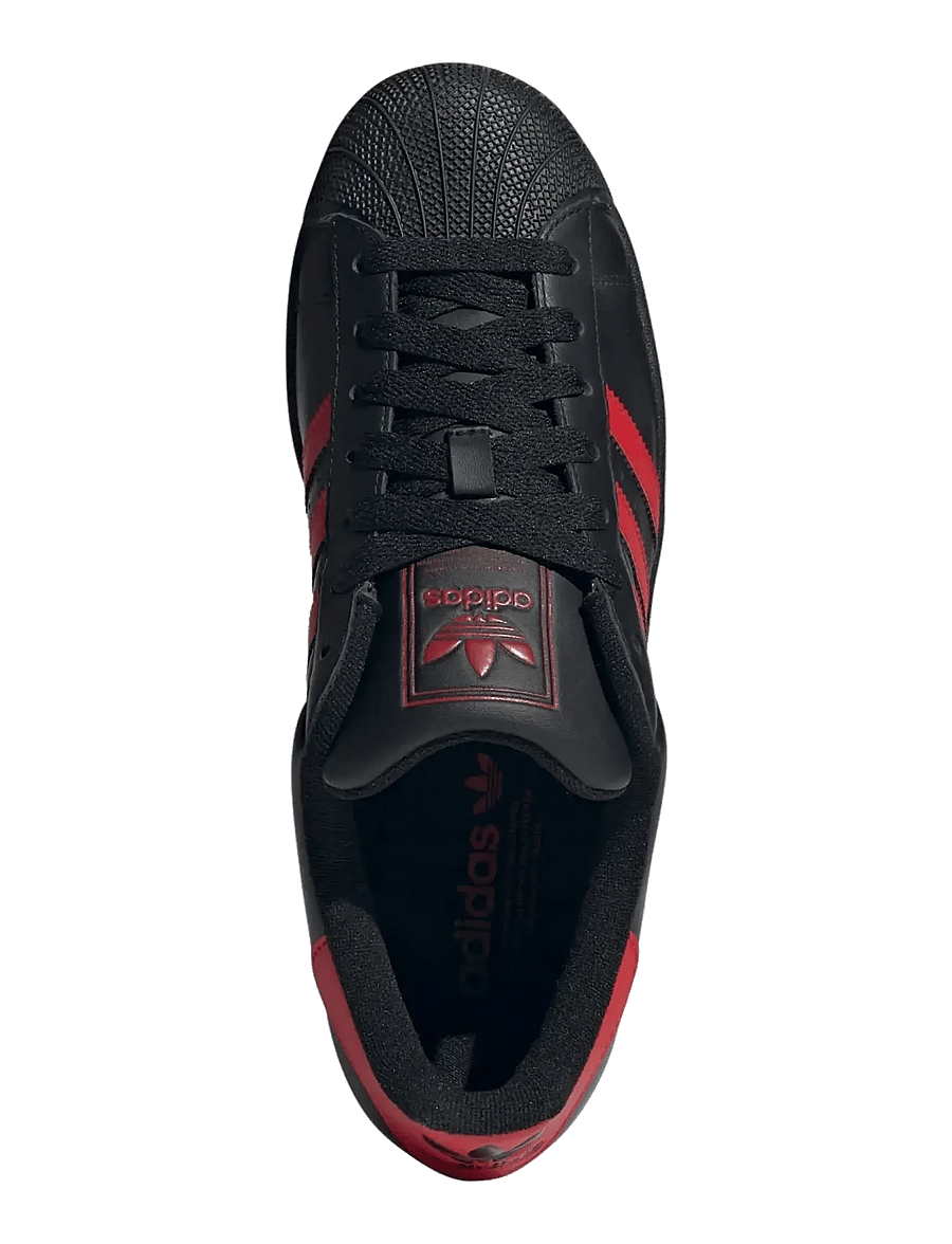 adidas Originals - SUPERSTAR II - lave sneakers - cblack/betsca/cblack - 4