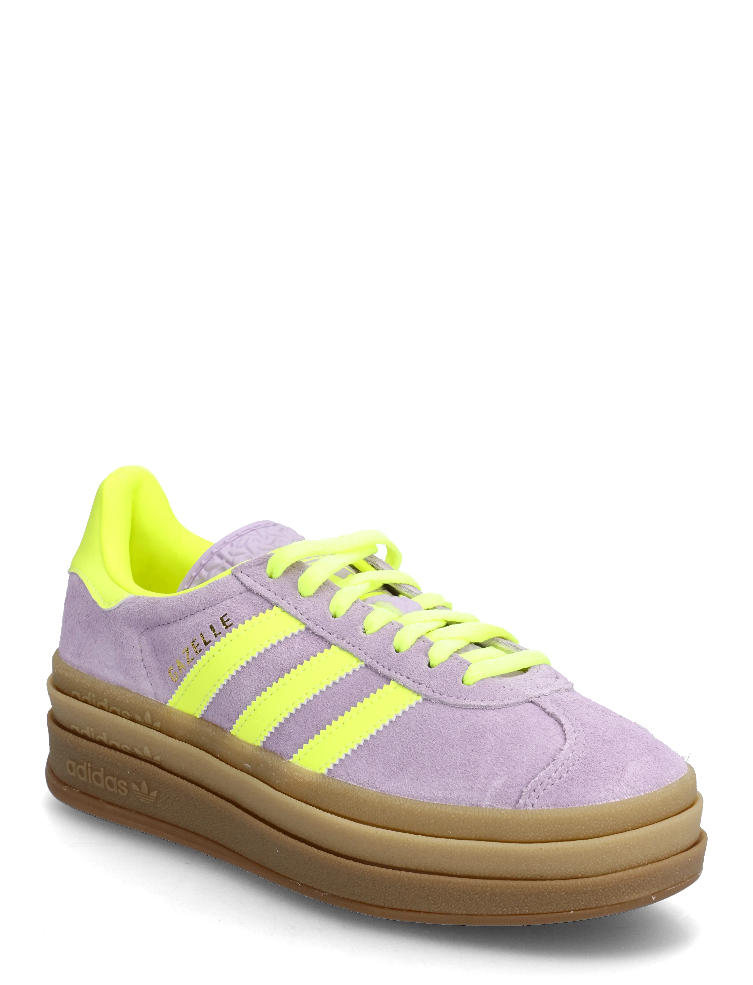 adidas Originals GAZELLE BOLD W - Skor - POWPLU/SYELLO/GOLDMT / purple