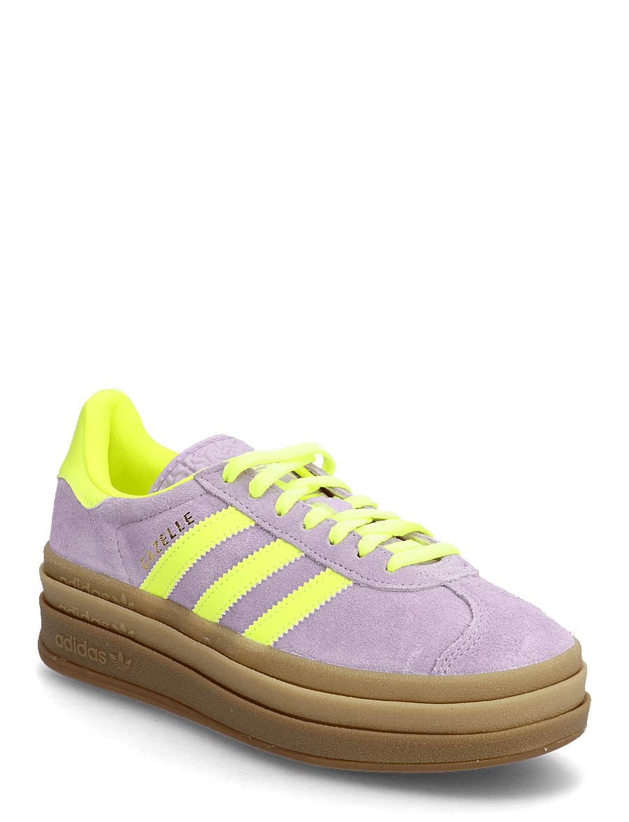 adidas Originals - GAZELLE BOLD W - låga sneakers - powplu/syello/goldmt - 0